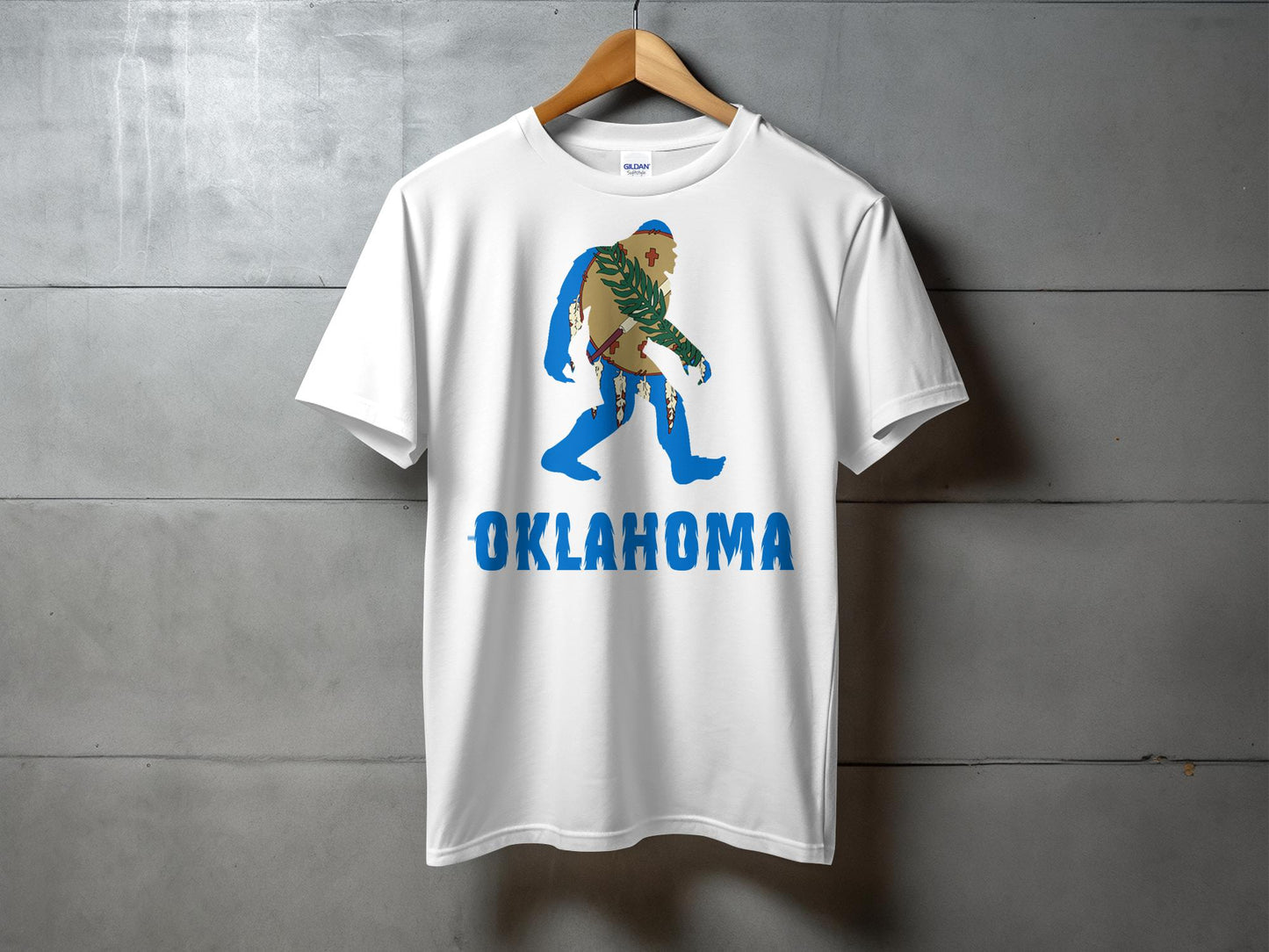 Oklahoma Bigfoot Native American Pride T-Shirt