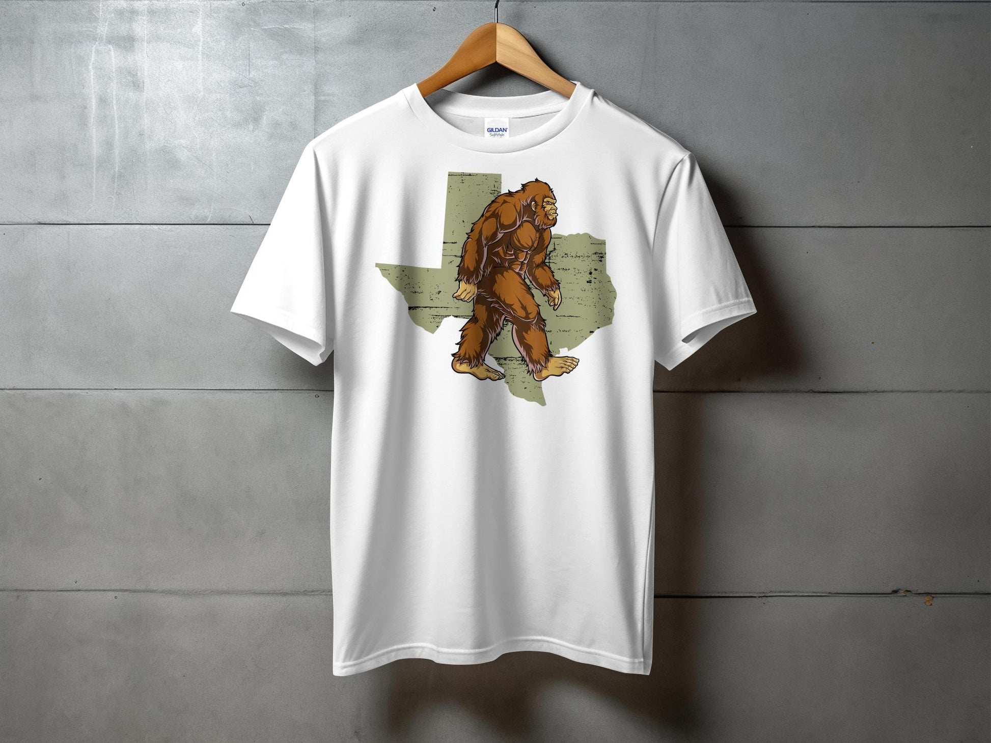 Texas Bigfoot Vintage Shirt