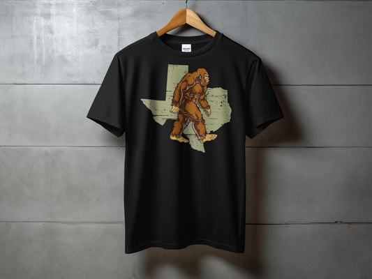 Texas Bigfoot Vintage Shirt