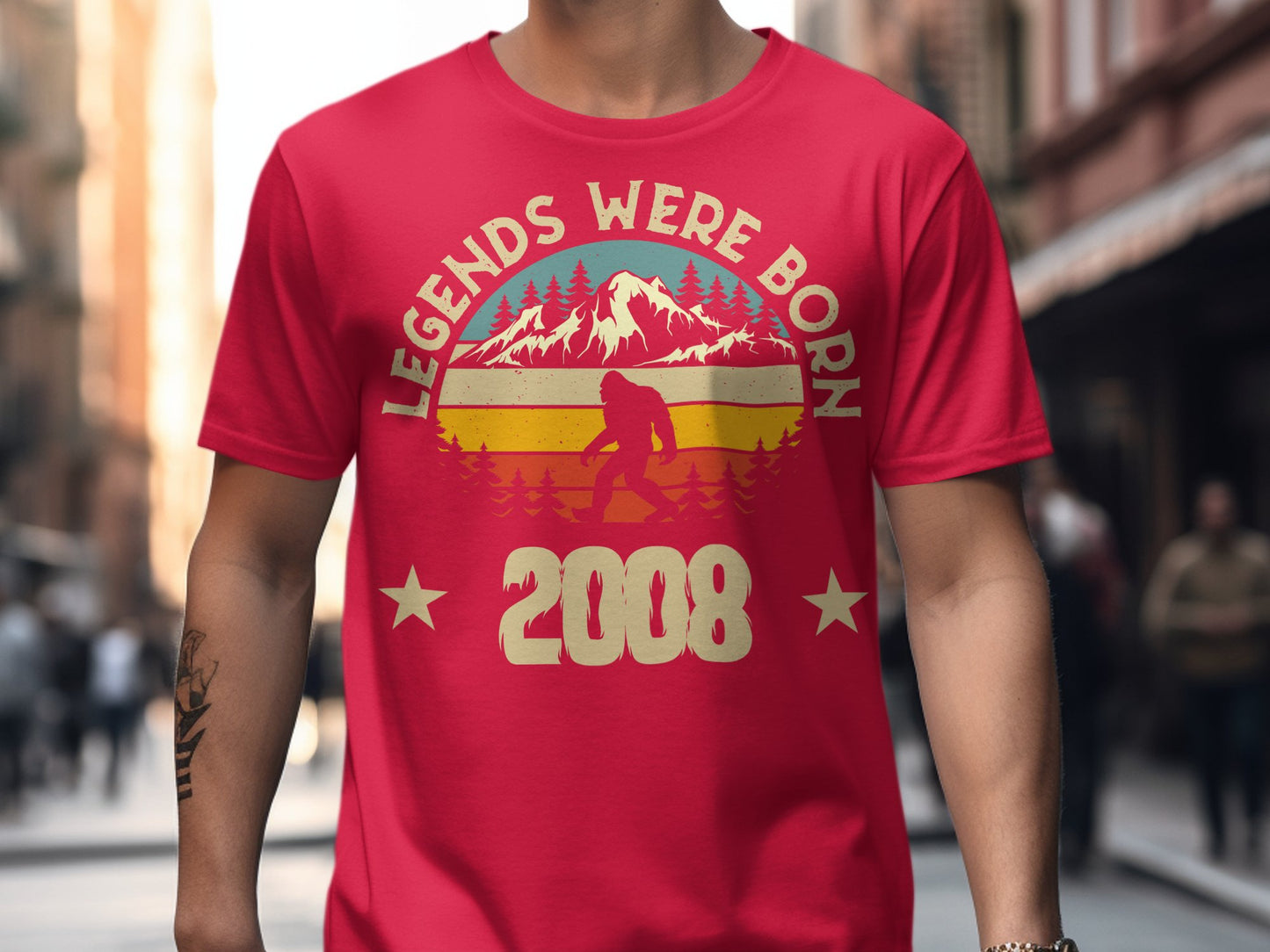 Legends Were Born 2008 Bigfoot T-Shirt