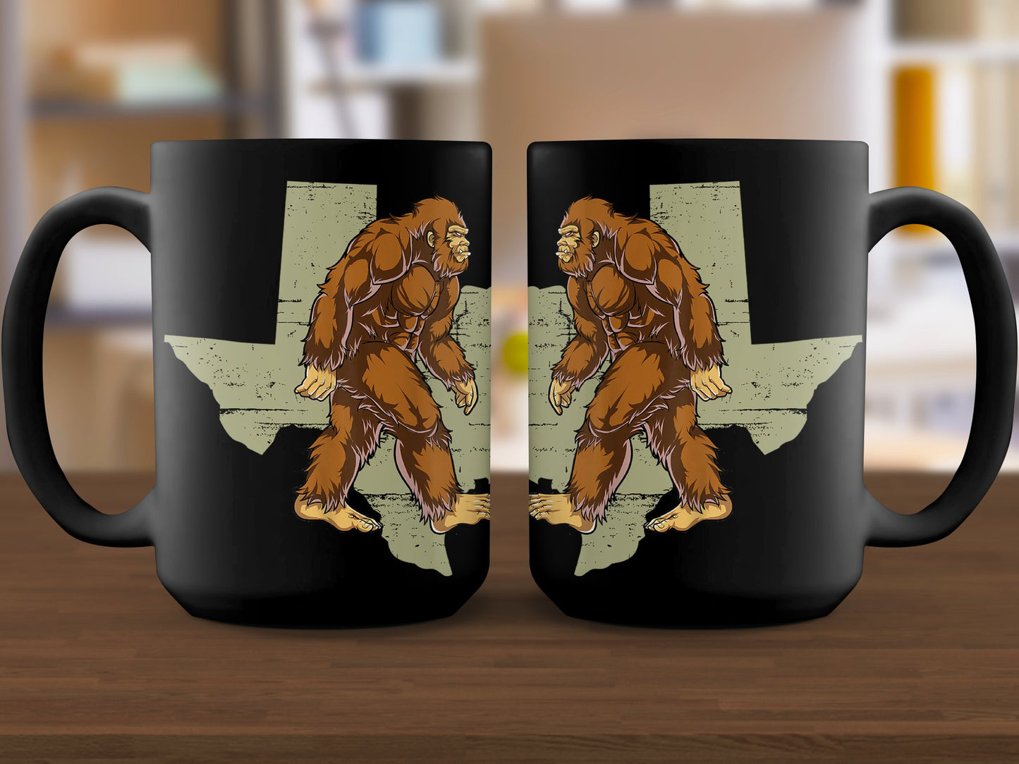 Texas Bigfoot Coffee Mug