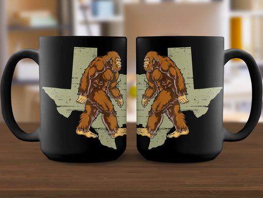 Texas Bigfoot Coffee Mug