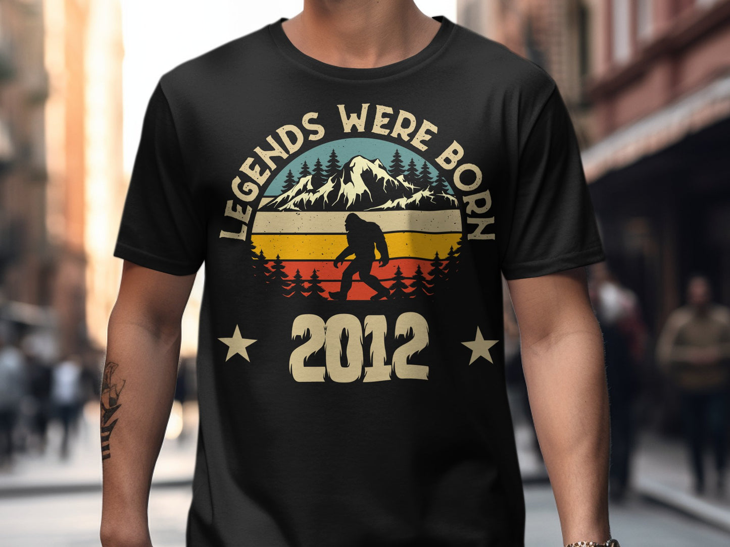 Legends Were Born 2012 Bigfoot Mountain T-Shirt