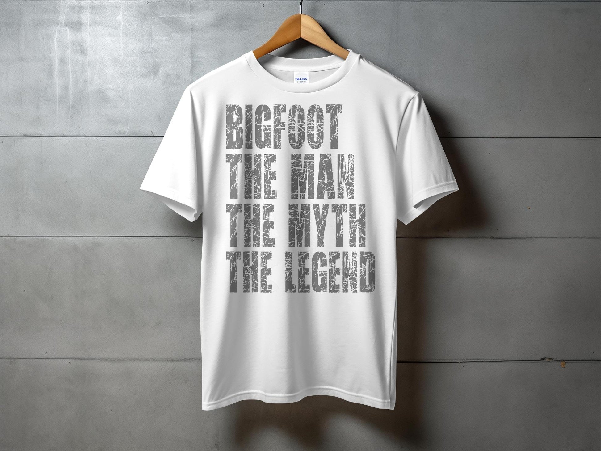 Bigfoot The Man The Myth The Legend Graphic T-Shirt