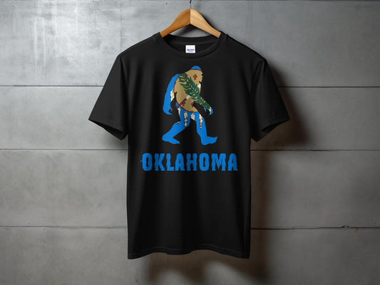 Oklahoma Bigfoot Native American Pride T-Shirt