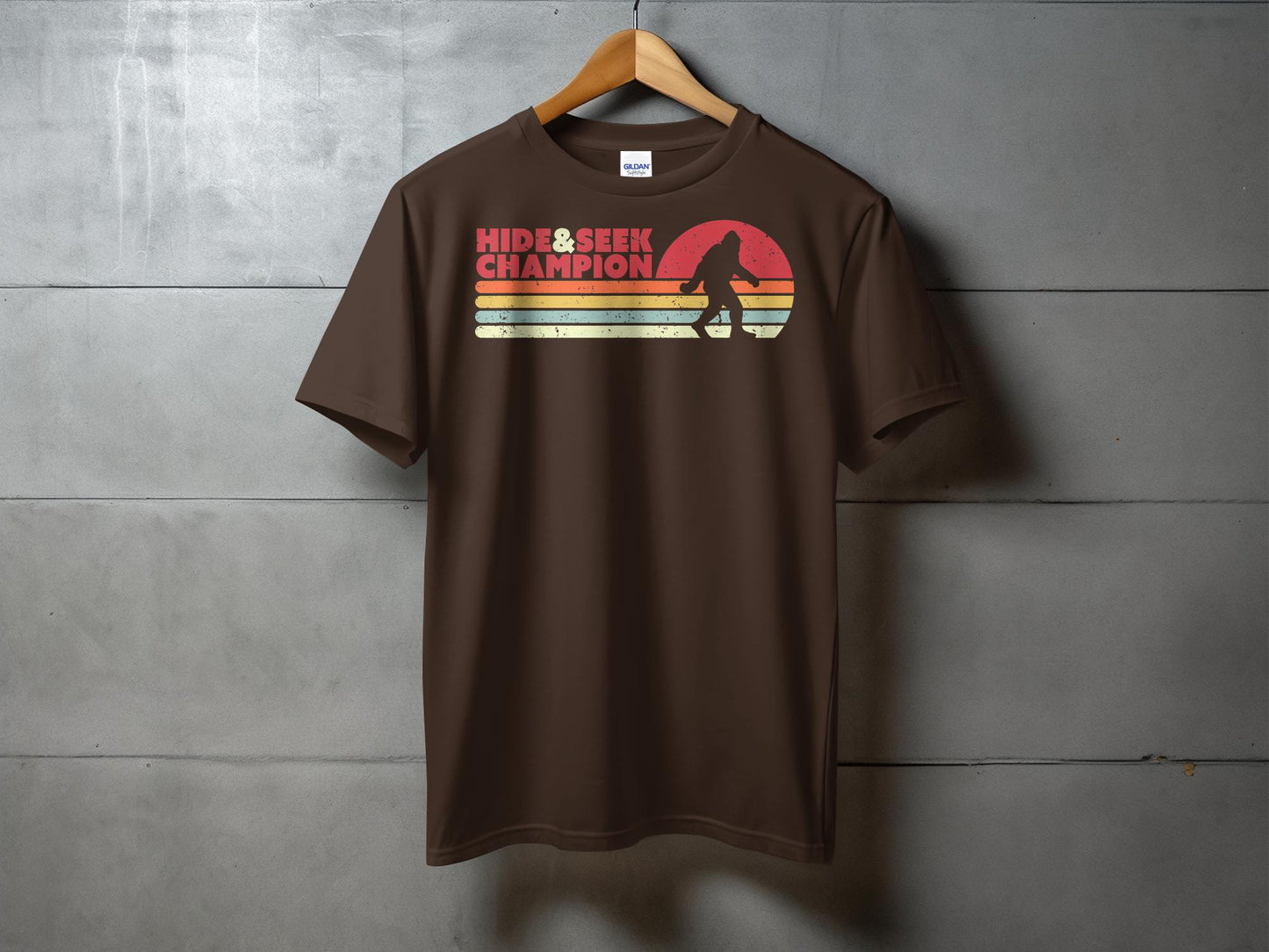 Hide And Seek Champion Retro Sasquatch T-Shirt