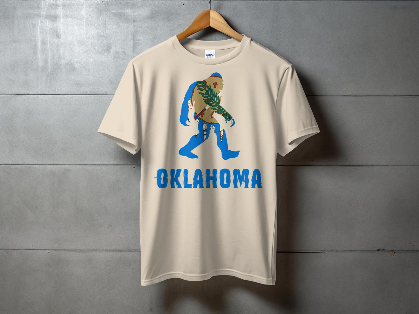 Oklahoma Bigfoot Native American Pride T-Shirt