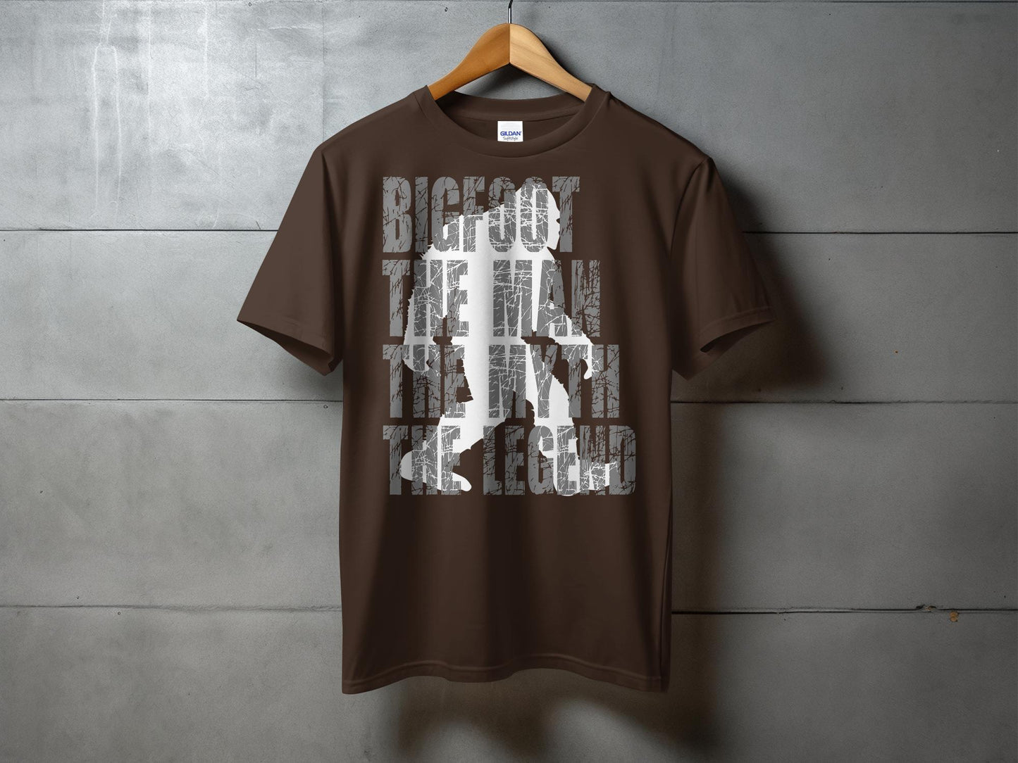 Bigfoot The Man The Myth The Legend Graphic T-Shirt