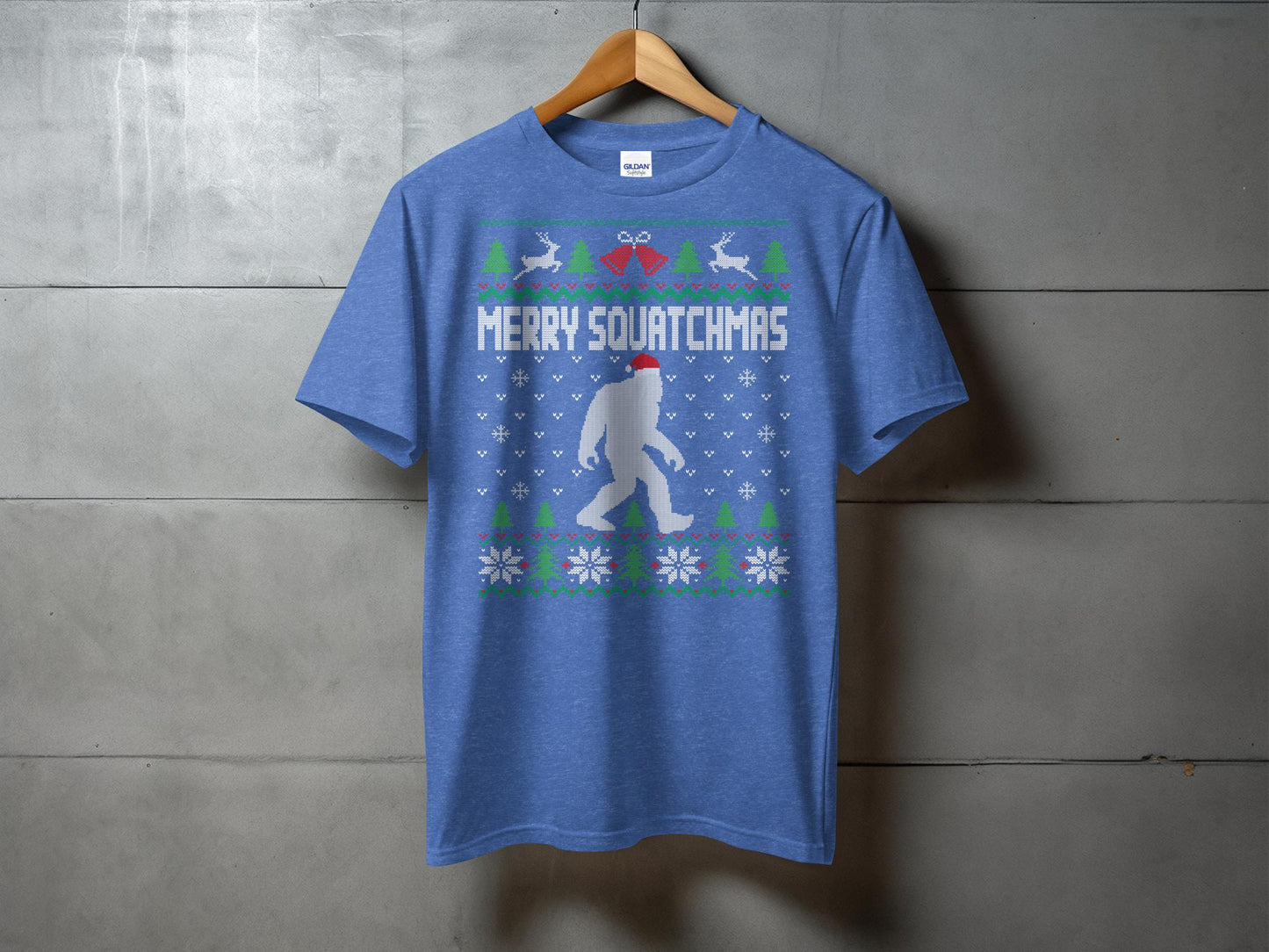 Celebrate the Holidays with Merry Squatchmas T-Shirt