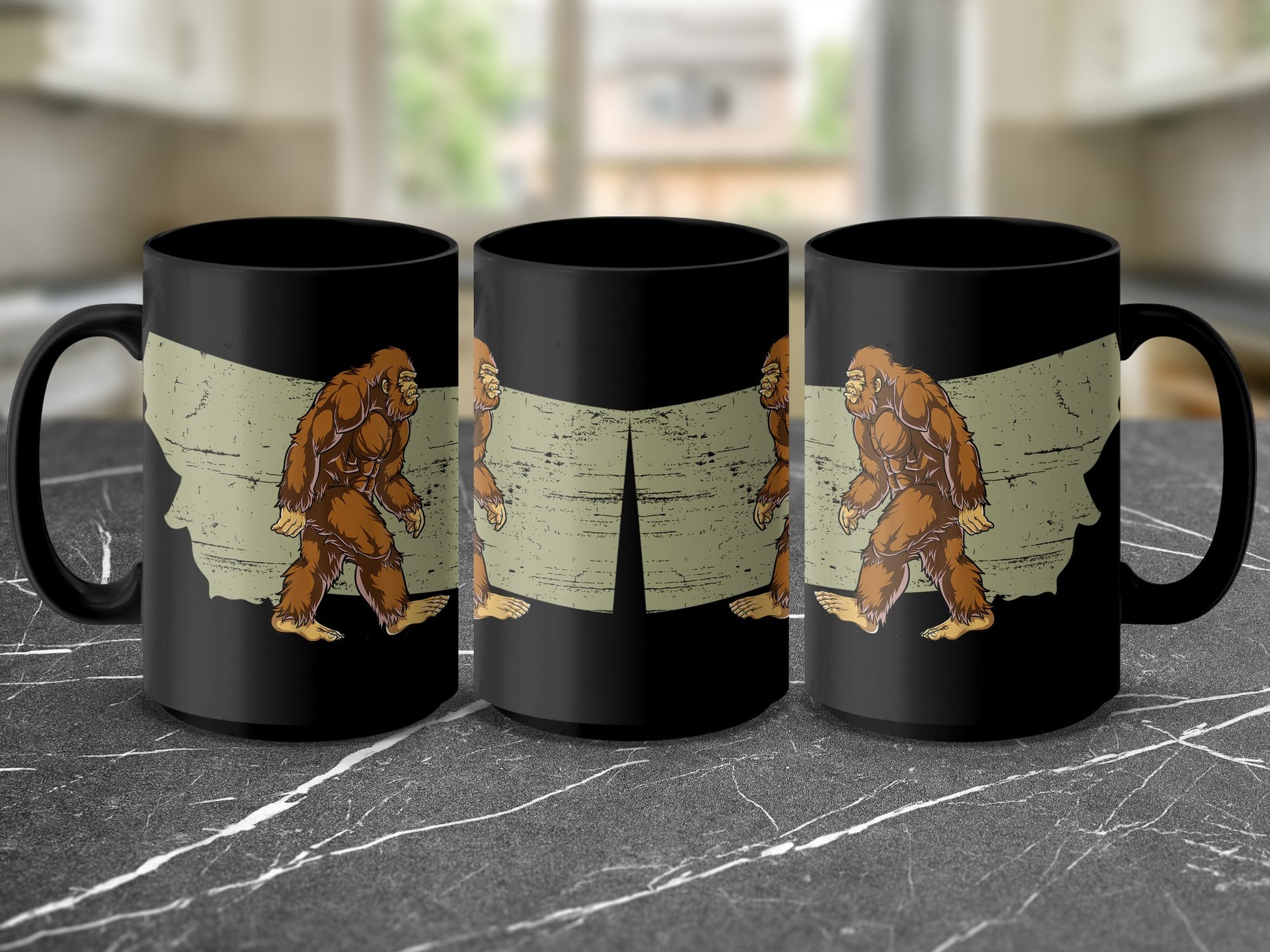 Bigfoot Coffee Montana Mug