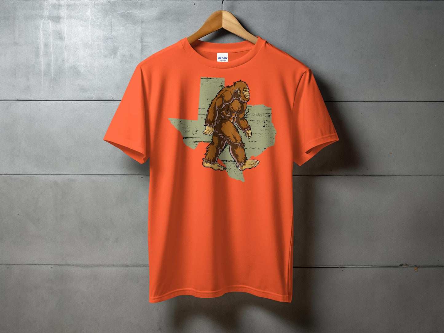 Texas Bigfoot Vintage Shirt