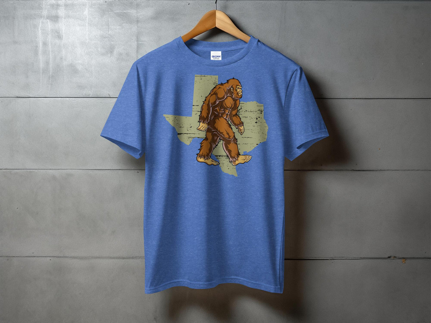 Texas Bigfoot Vintage Shirt