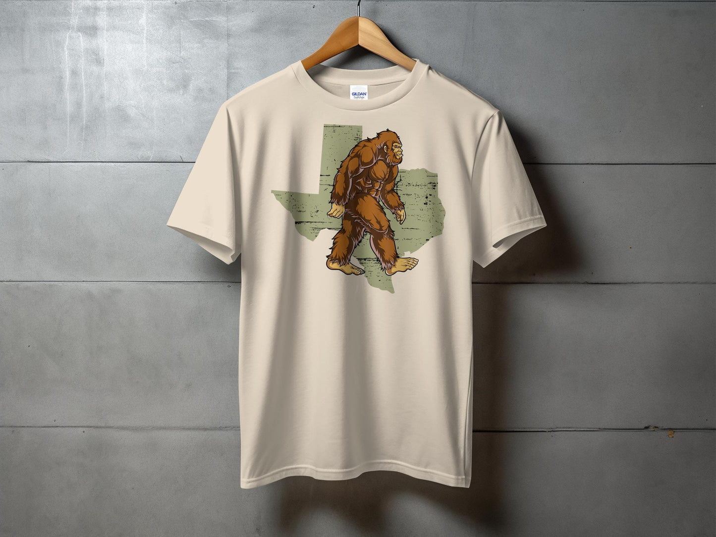 Texas Bigfoot Vintage Shirt