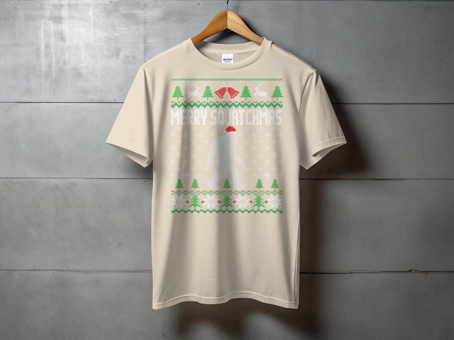 Celebrate the Holidays with Merry Squatchmas T-Shirt