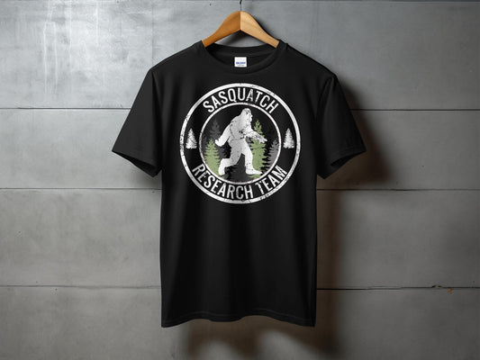 Sasquatch Research Team Vintage Style Cool T-Shirt