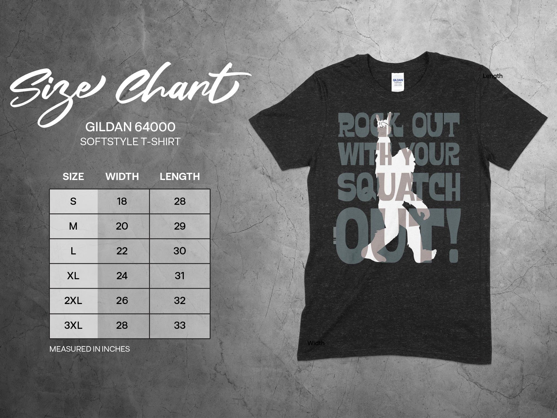 Rock Out With Your Squatch Out T-Shirt