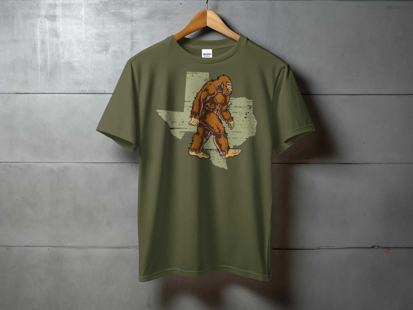 Texas Bigfoot Vintage Shirt