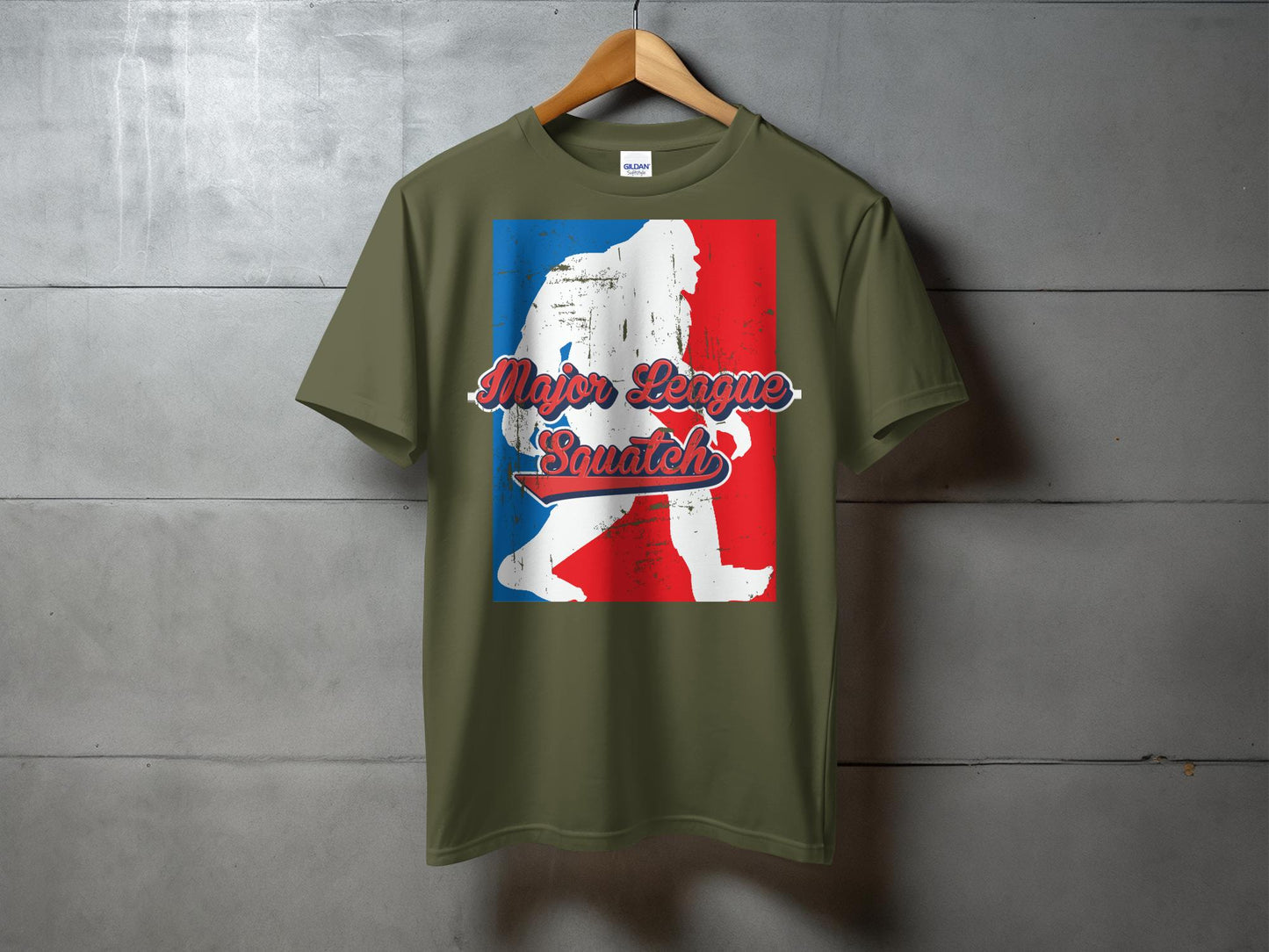 Funny Major League Squatch Baseball Shirt