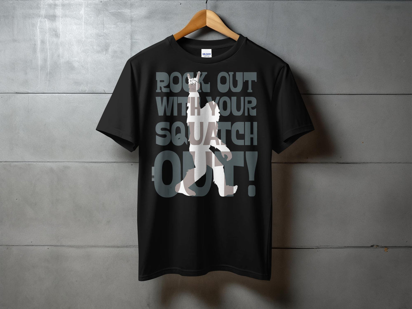 Rock Out With Your Squatch Out T-Shirt