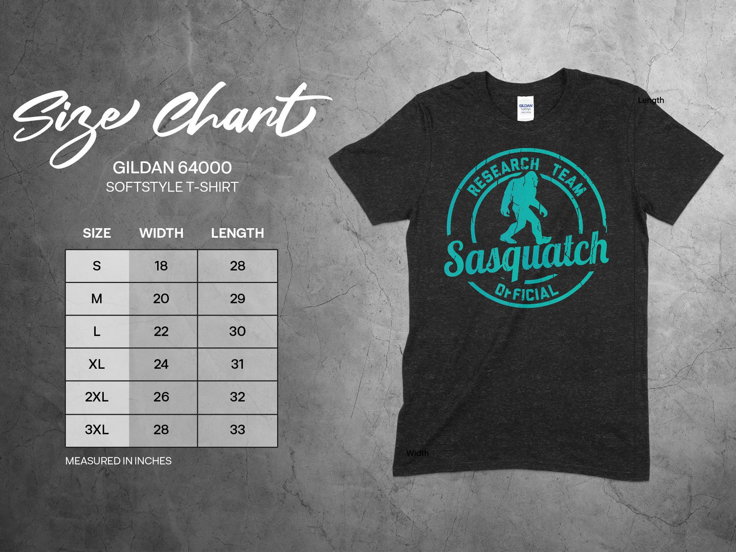 Official Sasquatch Research Team Graphic T-Shirt