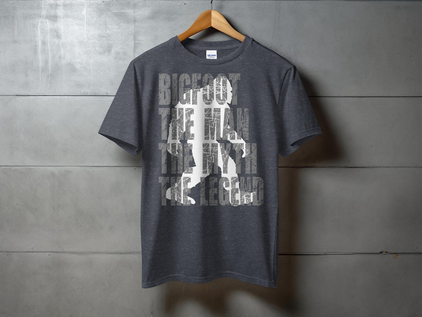 Bigfoot The Man The Myth The Legend Graphic T-Shirt