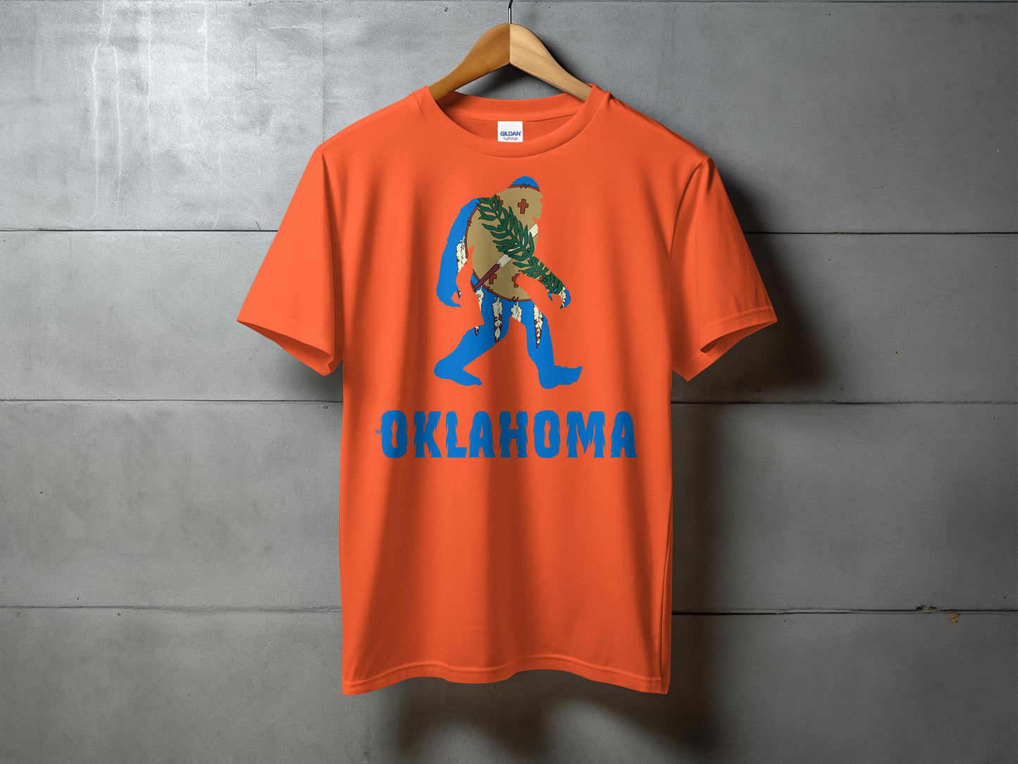 Oklahoma Bigfoot Native American Pride T-Shirt