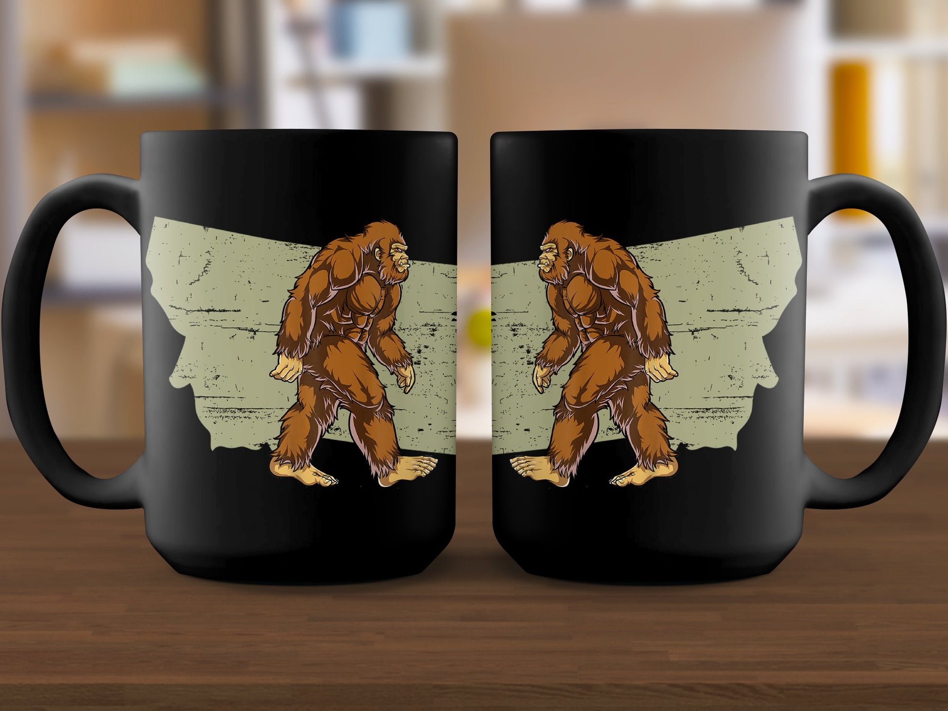 Bigfoot Coffee Montana Mug