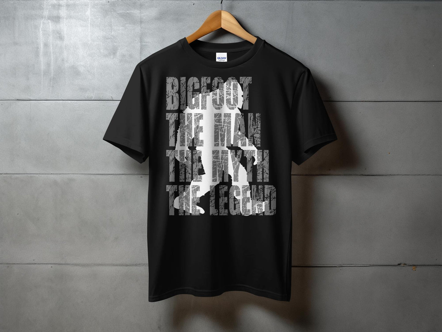 Bigfoot The Man The Myth The Legend Graphic T-Shirt