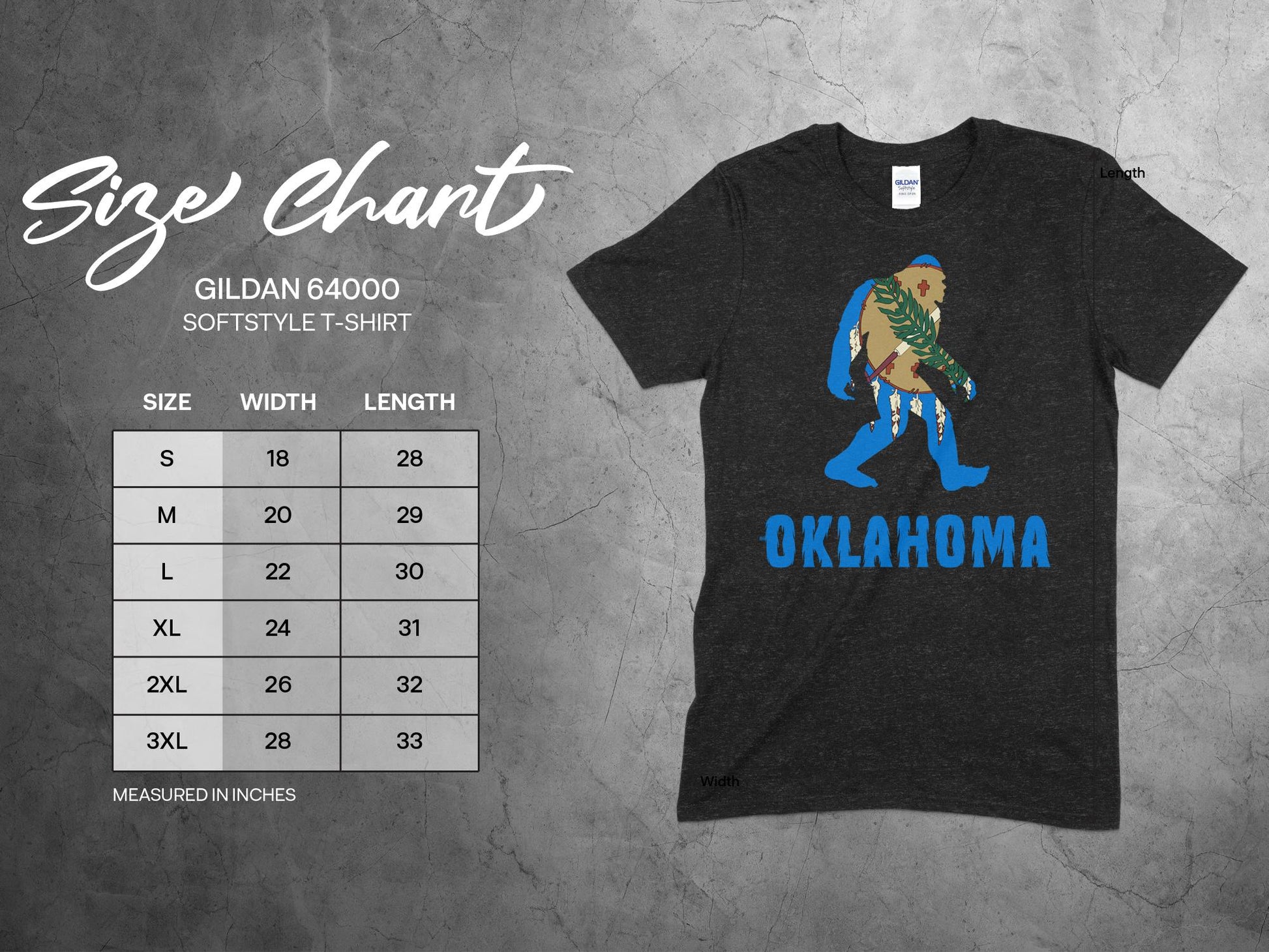 Oklahoma Bigfoot Native American Pride T-Shirt